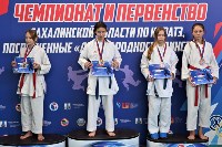 Сахалинские каратисты разыграли медали чемпионата и первенства области, Фото: 12