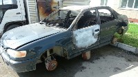 Toyota Sprinter сгорела в Южно-Сахалинске, Фото: 10