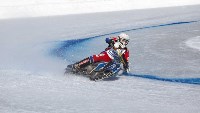 В Южно-Сахалинске мотогонщики провели пробные заезды перед соревнованиями по спидвею на льду, Фото: 8