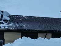 Крышу продавило тяжёлым снегом в доме в Адо-Тымово, Фото: 3
