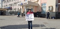 Одиночные пикеты и народные сходы прошли на Сахалине 3 марта, Фото: 33