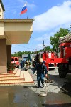 В Сахалинском медколледже прошло пожарно-тактическое учение, Фото: 12