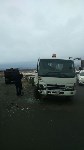 КамАЗ и кран-балка столкнулись в Южно-Сахалинске, Фото: 6