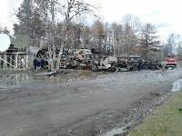 Здание сельской администрации загорелось в Рощино, Фото: 5