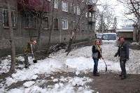 Уборка дворов и улиц в Южно-Сахалинске, Фото: 61