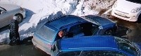 Неустановленный автомобиль врезался в Honda Airwave и скрылся с места ДТП в Южно-Сахалинске, Фото: 3