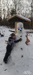 100 снеговиков сделали сахалинские ребятишки на конкурс astv.ru, Фото: 2