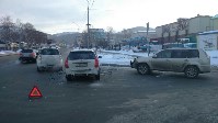 Тройное ДТП произошло в Южно-Сахалинске, Фото: 3