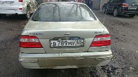 Nissan Bluebird сгорел в Южно-Сахалинске, Фото: 2