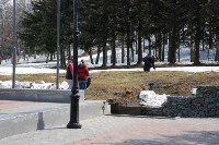 Уборка дворов и улиц в Южно-Сахалинске, Фото: 18