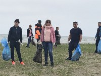 Возле Песчанского добровольцы прибрались на берегу моря, Фото: 6