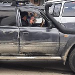 Пьяный на внедорожнике врезался в несколько машин в Южно-Сахалинске, Фото: 3