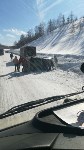 Микроавтобус опрокинулся в Долинском районе, Фото: 1