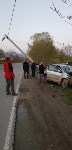 Toyota Ist снесла опору электроосвещения в Южно-Сахалинске, Фото: 3