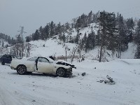 Три автомобиля столкнулись на Ловецком перевале, Фото: 3