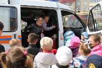 Показательное выступление пожарных и спасателей прошло в Южно-Сахалинске, Фото: 3