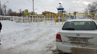 Внедорожник врезался в седан и скрылся с места ДТП в Южно-Сахалинске, Фото: 4