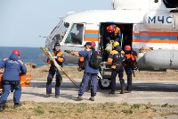 Тренировку в самой южной точке Сахалина провели спасатели МЧС России, Фото: 25