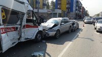 Машина скорой помощи попала в ДТП в Южно-Сахалинске, Фото: 8