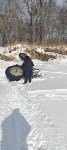 Трактор провалился под лёд в Смирныховском районе, Фото: 1
