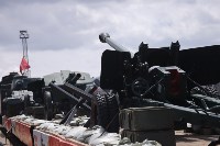В Южно-Сахалинске впервые встретили "Поезд Победы", Фото: 1