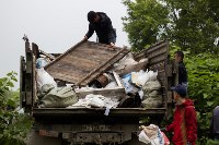 С берегов реки Красносельской в Новоалександровске убрали 25 кубом мусора, Фото: 7