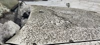 Город на Курилах запорошило пеплом после извержения вулкана, Фото: 5