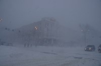 Сахалинские железные дороги очищают от снега, Фото: 3