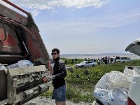 Сахалинцы собрали 125 мешков мусора с берегов озера Буссе , Фото: 4