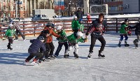 Мастер-класс для любителей хоккея прошел на площади Ленина в Южно-Сахалинске, Фото: 8