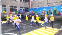 Южно-сахалинские детсадовцы учатся правилам движения на новой площадке, Фото: 2