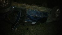 Мужчина пострадал в перевернувшейся в Корсакове Toyota Marino , Фото: 6