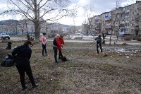 Уборка дворов и улиц в Южно-Сахалинске, Фото: 70