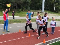 Сахалинские гимнастки проверили свои силы на беговой дорожке, Фото: 2