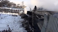 Автомастерская с машиной и квадроциклом сгорели в Южно-Сахалинске, Фото: 6