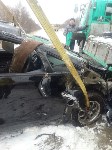Mitsubishi Colt перевернулся в Анивском районе, Фото: 3