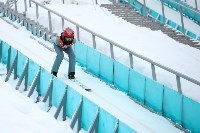 Сильнейших юных летающих лыжников определили на Сахалине, Фото: 1