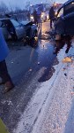 Люди пострадали в лобовом ДТП в Долинском районе, Фото: 3