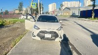 Очевидцев столкновения  Toyota Yaris и Toyota Corolla Fielder ищут в Южно-Сахалинске, Фото: 6