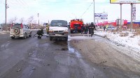Бензовоз и микроавтобус столкнулись в Южно-Сахалинске, Фото: 6
