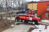 Предполагаемый пожар потушили в детсаду в Смирных, Фото: 3
