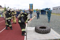 Пожарные Сахалина прошли через «паутину», «молот» и «темную комнату», Фото: 21