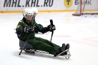 На Сахалине провели тренировку по следж-хоккею для ветеранов СВО, Фото: 1