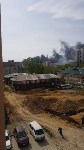 В центре Южно-Сахалинска бушует крупный пожар, Фото: 3