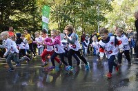 Сотня детсадовцев промчалась по аллее парка в Южно-Сахалинске, Фото: 23