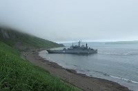 Большой военный корабль подошёл к берегам Курил, Фото: 4