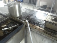 Пожар в одном из кафе Долинска сотрудники потушили своими силами, Фото: 2