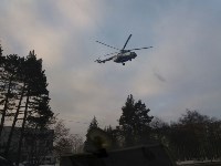 Странные маневры совершал над Южно-Сахалинском вертолет Росгвардии, Фото: 4