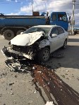Два человека пострадали при столкновении Гелендвагена и Тойоты в Южно-Сахалинске, Фото: 7