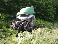 Кадры с места жуткого ДТП на корсаковской трассе, Фото: 3